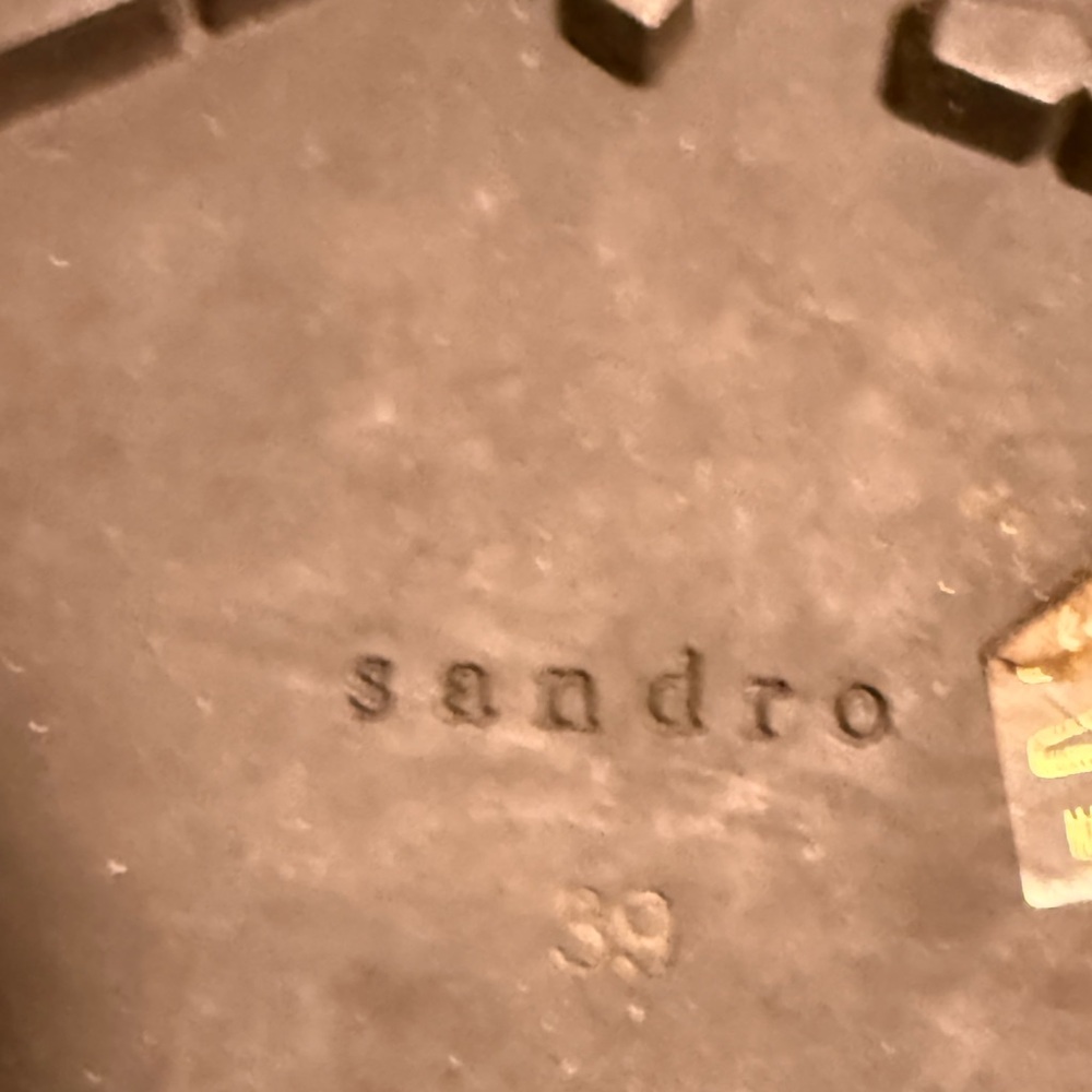 Sandro women’s Brown Leather Boots - Picture 4 of 7